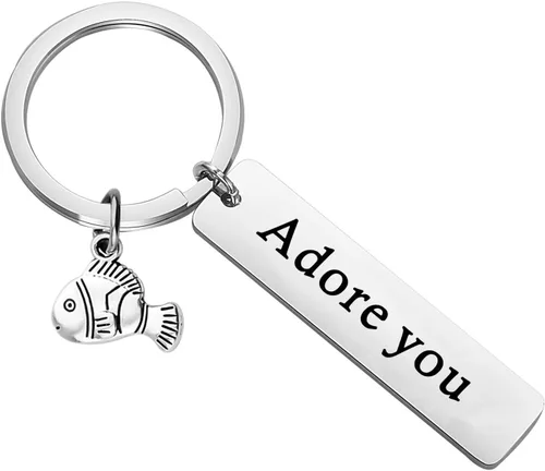 ENSIANTH Regalo inspirado en programas de televisión, adorar a los fanáticos de la película, regalo de amistad, joyería para parejas, plateado