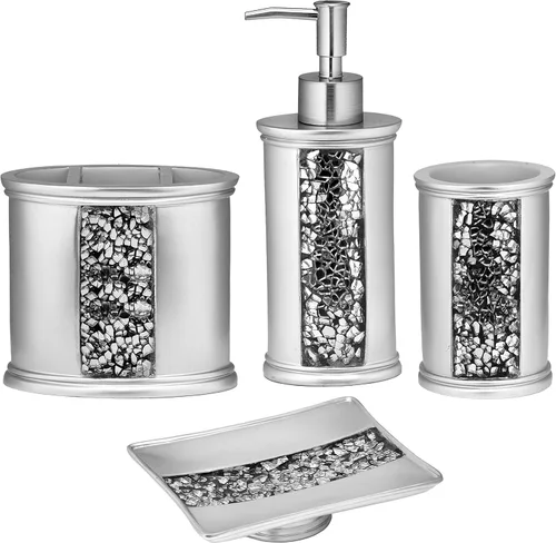 Miniatura 58 de Zahari Home Capri - Juego de toallas de baño de 3 piezas, toalla de baño, toalla de mano y toalla facial, decoración moderna, hermoso diseño único