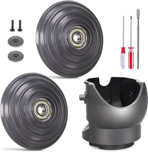 Rueda de bola + conector de cabeza de aspiradora de repuesto compatible con Dyson V10 V11 V15 100W accesorios de cabezal limpiador de alto par