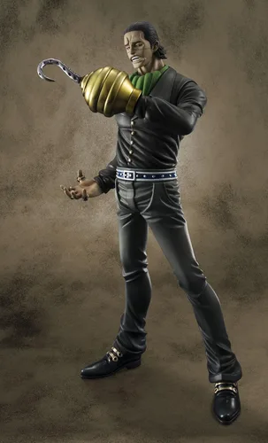 Miniatura 9 de Megahouse One Piece P.O.P. Neo DX: Figura de PVC de cocodrilo (Ex modelo)