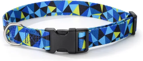 Miniatura 20 de Mile High Life Collar de nailon para cachorros con bonitos patrones, ligero, collar para niña y niño para perros pequeños, medianos y grandes