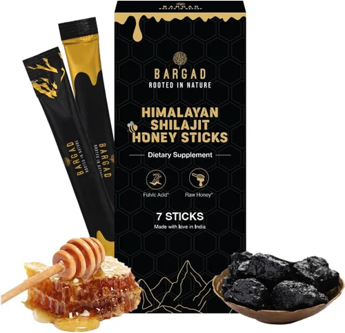 Miniatura 9 de Bargad Palitos Shilajit del Himalaya con miel orgánica y canela Palitos de Shilajit fáciles de un solo uso Aumenta la energía y la inmunidad