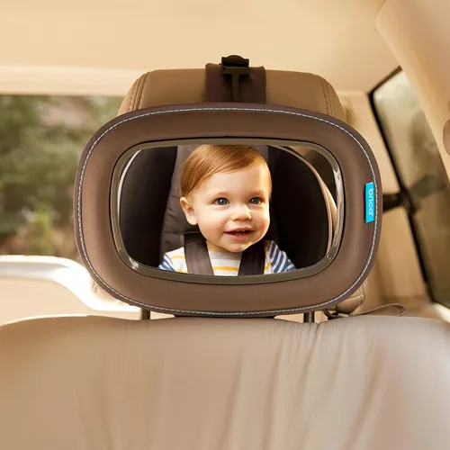 Miniatura 4 de BRICA Espejo de auto para seguridad del bebé, Clear Sight, Gris