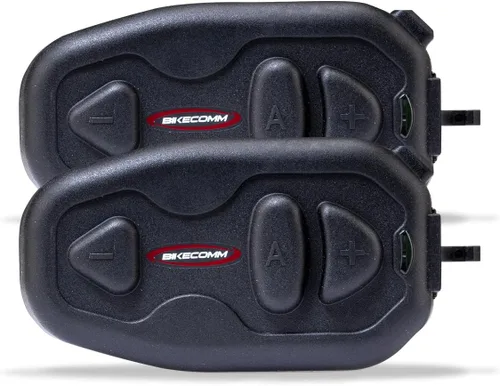 Miniatura 13 de BIKECOMM BK-S2 Intercomunicador de auriculares Bluetooth para motocicleta, altavoces inalámbricos de alcance de 3,937.0 ft, sistema de comunicación