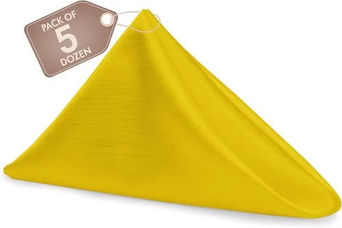 Miniatura 138 de Ultimate Textile -1 docena de servilletas reversibles Shantung Satin - Majestic - Servilletas de tela Majestic de 17 x 17 pulgadas, color marrón