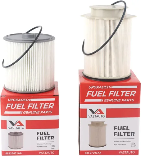 Juego de separadores de agua con filtro de combustible Cummins 6.7 para Dodge Ram 2500 3500 4500 5500 6.7L Diesel Turbo Motores 68436631AA y