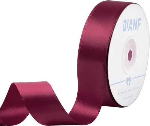 Miniatura 67 de QIANF Cinta plateada de satén de doble cara de 1-1/2 pulgadas para envolver regalos, lazos para el pelo, hacer cintas para el cabello, bandas