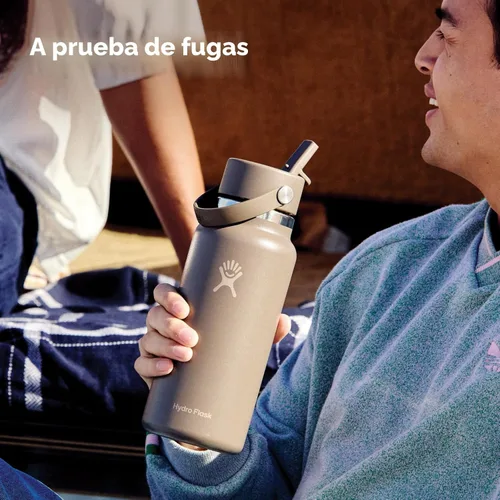 Miniatura 4 de Hydro Flask 32 Oz Tapa de Pajita Flexible Ancha Dew