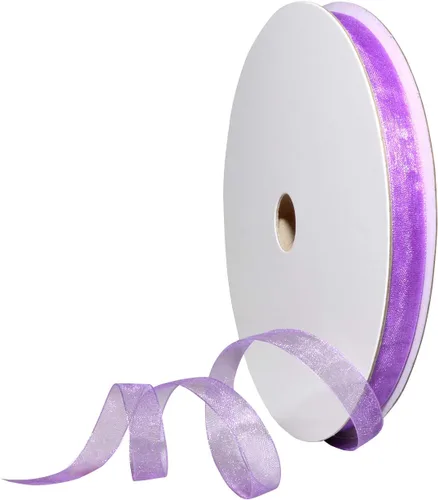 Miniatura 68 de Morex Ribbon 91803/100-609 Cinta de nailon Organdy, 5/8 pulgadas por 100 yardas, color rojo