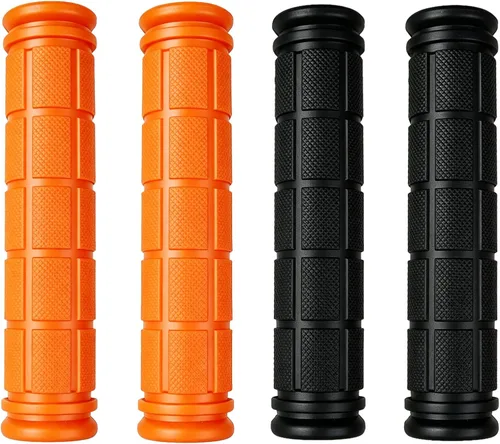 Miniatura 8 de 2 pares de puños/mangos para manillar de bicicleta con empuñaduras de hongo para bicicletas BMX/de carretera/de montaña