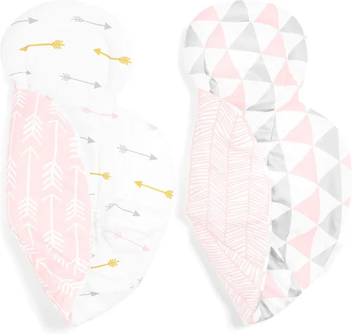 Miniatura 3 de Inserto infantil compatible con 4Moms Mamaroo y Rockaroo - Inserto de asiento de automóvil 2 unidades - Inserto reversible para asiento de automóvil