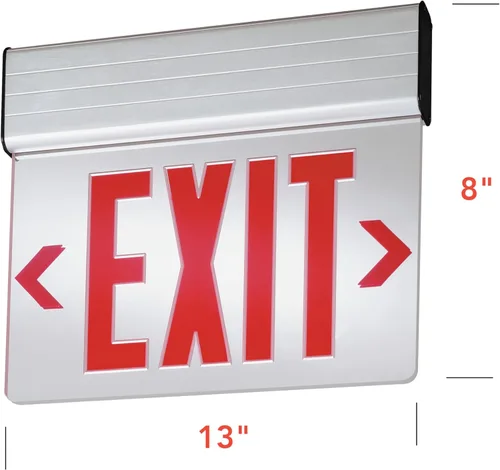 Miniatura 5 de Lithonia Lighting 1 G M6 Green Stencil Edge-Lit LED AC - Señal de salida solamente