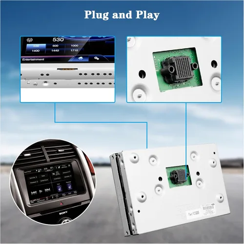 Miniatura 6 de Pantalla táctil de información de radio de sincronización 2 de 8 pulgadas para Ford F250 F350 2011-2014 2011-2014 Ford Edge LQ080Y5DZ03