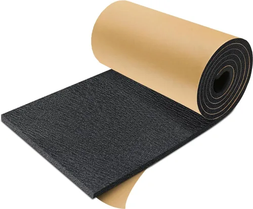 Miniatura 7 de TroyStudio Espuma de Celda Cerrada PEF Insonorizada con Papel de Aluminio, Autoadhesiva de 13" x 78" Escudo Térmico Lámina de Espuma Blanca - Rollo