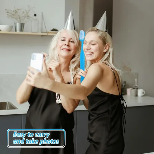 Miniatura 8 de iplusmile Accesorios para cepillos de dientes gigantes, cepillo grande de gran tamaño, juguetes novedosos, artículos de comedia enormes