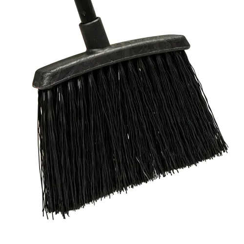 Carlisle FoodService Products Duo-Sweep Escoba de plástico para escombros pequeños con asa, 48 pulgadas, color negro, (paquete de 12)