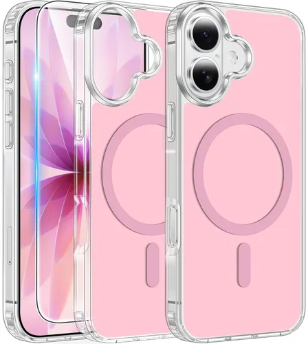 Miniatura 515 de FNTCASE Funda para iPhone 13 Pro-Max: Fundas magnéticas transparentes compatibles con Magsafe Slim anti amarillamiento protección contra caídas
