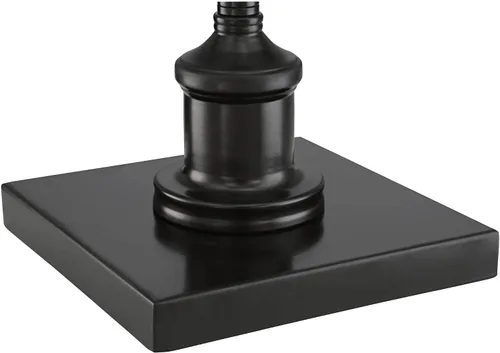 Miniatura 6 de Regency Hill Jenson - Lámpara de pie tradicional de granja ajustable para farmacia, base de pie, brazo oscilante, 54 pulgadas de alto, bronce