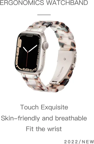 Miniatura 7 de YGTIECS Starlight - Correas para Apple Watch para mujer de 1.929 in 1.811 in 1.772 in 1.732 in 1.654 in 1.614 in 1.575 in 1.496 in, súper ligeras