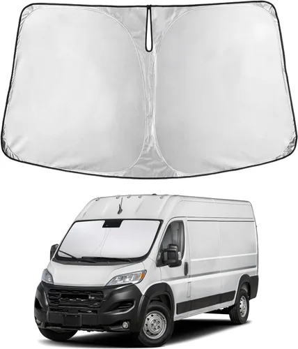 Miniatura 172 de Econour Parasol para parabrisas compatible con Honda Civic 2016-2021, protector de parasol plegable para ventana, bloquea los rayos UV y mantiene tu
