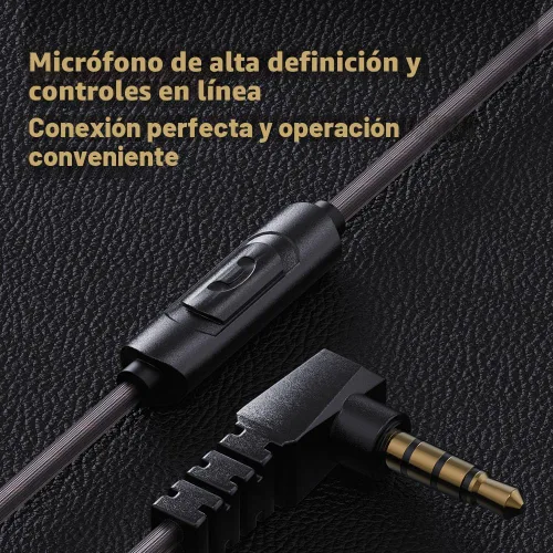 Piluyaa Auriculares con cable para juegos IEM con 1DD, QKZ ENZO en el oído, auriculares de alta fidelidad, sonido de graves con nuevo controlador