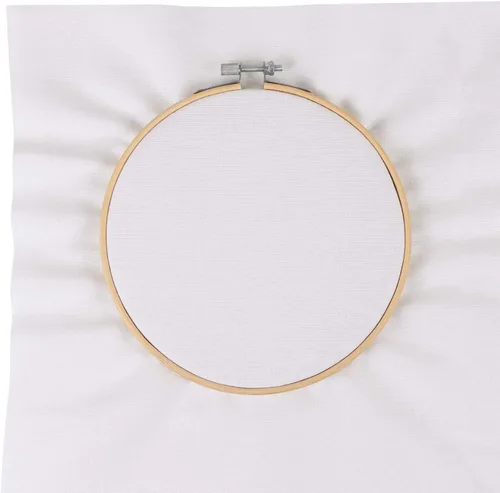 Miniatura 3 de Kissbuty - Tela de lino de algodón para costura, tela de lino blanco para bordar, ropa, manualidades, maceta, decoración, bordado de punto de cruz