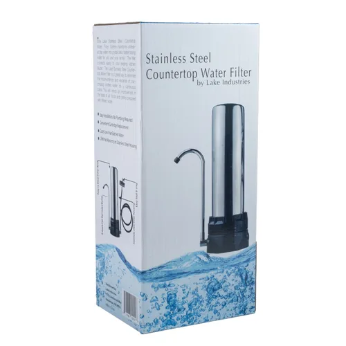 Miniatura 4 de Filtro purificador de agua para mesada de acero inoxidable