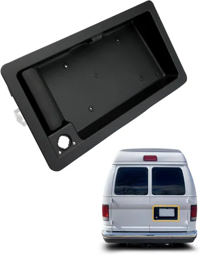 Miniatura 8 de Manija de puerta exterior (metálica), compatible con Ford E150 E250 E350 E450 Econoline de 1992-2014, lado del acompañante, trasera derecha