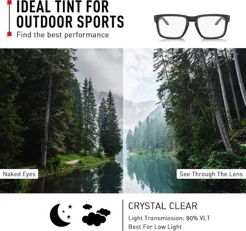 Miniatura 6 de ThunderClap Polycarbonate Lenses Replacement for Oakley Holbrook Sunglasses OO9102 55mm