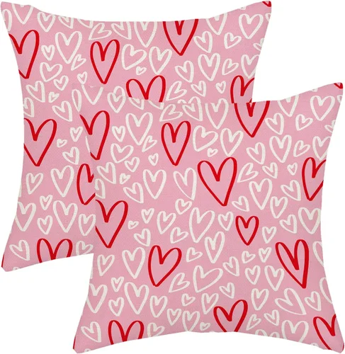 Miniatura 26 de AGAYNA Juego de 2 fundas de almohada decorativas con diseño de acuarela verde salvia para árbol de Navidad de 16 x 16 pulgadas, para sofá, invierno