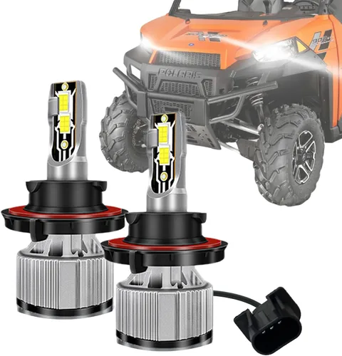 Bombilla de luz antiniebla Polaris, H13 9008 Bombilla antiniebla UTV compatible con bombilla Polaris Ranger 800 900 1000 XP, RZR 570/900/1000s