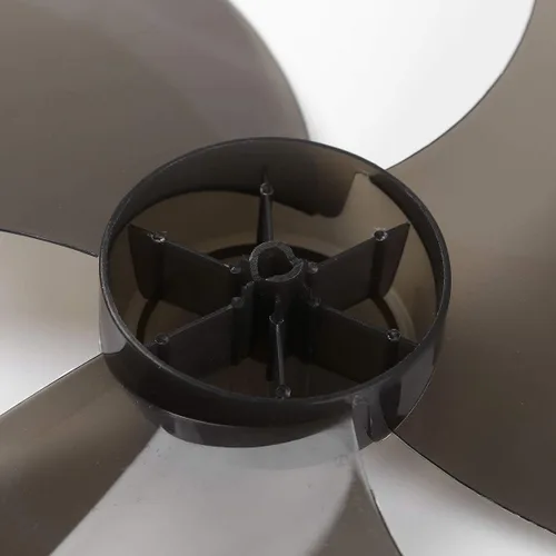 Miniatura 3 de FEESHOW Reemplazo de la cuchilla de ventilador de plástico de 16 pulgadas, 3 hojas con cubierta de tuerca, aspas de ventilador eléctrico