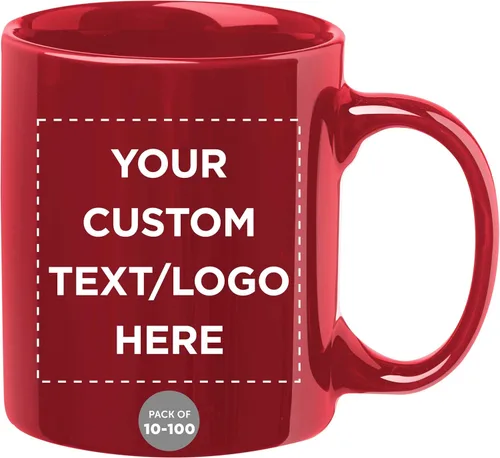Miniatura 31 de Tazas de café de cerámica personalizadas para el Día del Padre, 11 onzas, juego de 10/50/100, paquete personalizado a granel, juego de tazas de café