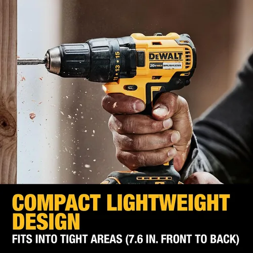 Miniatura 7 de DEWALT 20V MAX Cordless Drill Driver and Oscillating Multi-Tool Combo Kit with 2 x 2 Ah Batteries and Charger, Blade and Workbag (DCK251D2)