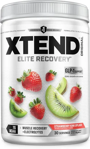 Miniatura 20 de XTEND Original BCAA - Polvo de Frutas Knockout Punch Bebida de recuperación muscular post entrenamiento sin azúcar con aminoácidos 7 g de BCAA