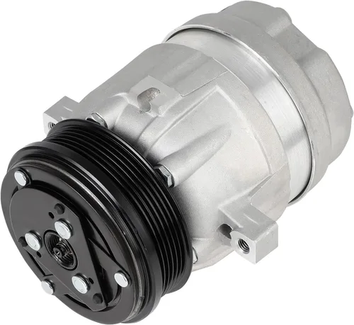 Miniatura 12 de Compresor de aire SCITOO para Audi A3 1.4L-2.0L, Q3-Q7, TT, TTS, Eos 2006-2018, 6SEU14C, Plata, Aleación de Aluminio, Polea de 10mm, Aceite PAG46