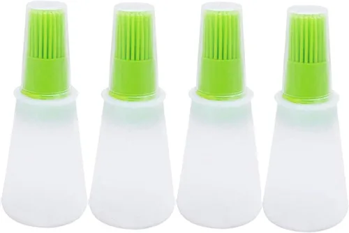 Miniatura 10 de Cepillo para botellas de aceite de silicona, cepillos para barbacoa/pastelería, parrilla de cocina de silicona, cepillo para botellas de aceite
