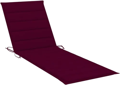 Miniatura 9 de Cojín para tumbona con almohada para la cabeza, cojines de asiento para exteriores para muebles de patio, sillas de descanso, tela (100% poliéster)