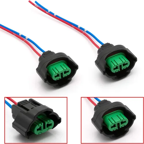 Miniatura 8 de x xotic tech H4 9003 HB2 Arnés de cable de servicio pesado hembra conector de extensión de coleta H4 a 3 pines adaptador para luz antiniebla, etc. 2