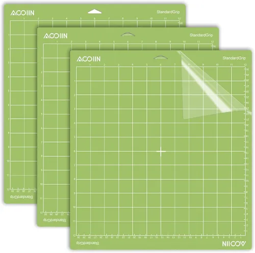 Miniatura 10 de AOOIIN Alfombrilla de corte para Cricut Explore 5/4/3/Air 2/Air/One/Maker 4/Maker 3/Maker, 3 paquetes de alfombrillas de corte accesorios de Varios