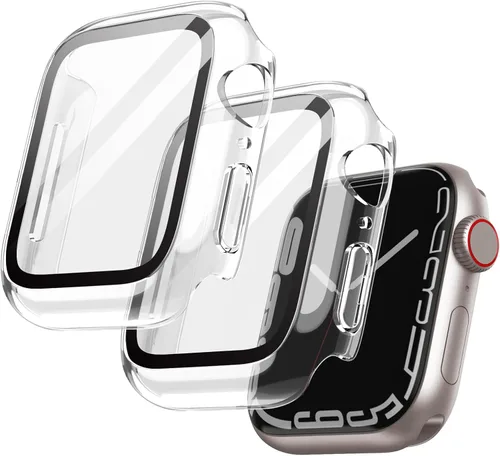 Miniatura 32 de JETech Funda con protector de pantalla para Apple Watch SE 3/2/1 (2025/2022/2020)/Series 6 5 4 de 1.575 pulgadas, cubierta protectora total, Negro