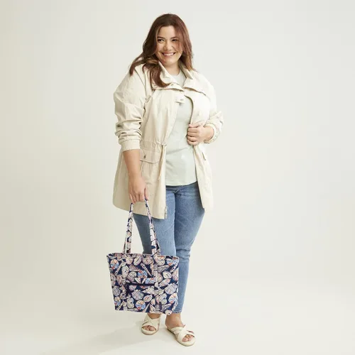 Miniatura 5 de Bolso tote Vera pequeño de algodón para mujer