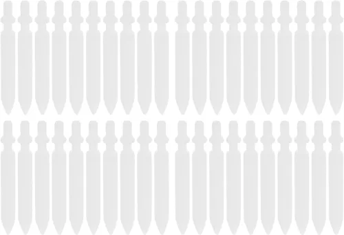 Miniatura 10 de EXCEART 20 puntas de repuesto para bolígrafos de pintura de 0.028 in, puntas de nailon para marcadores de pintura acrílica, puntos de rotulador