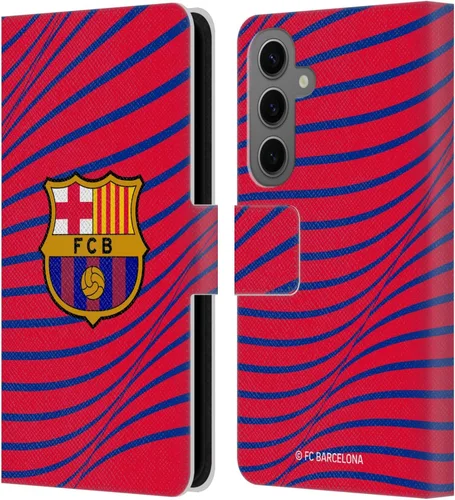 Miniatura 102 de Head Case Designs Funda de piel con licencia oficial del FC Barcelona Barca Crest Graphics para Samsung Galaxy A06 4G