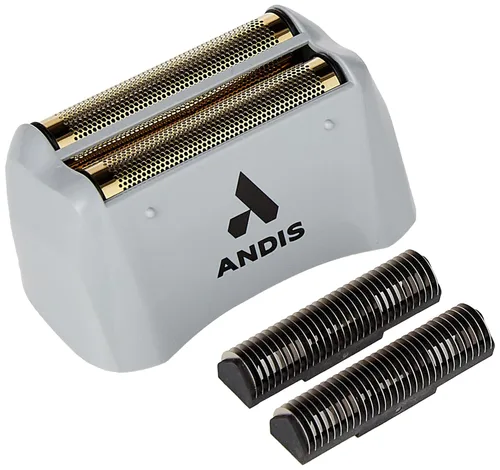 Miniatura 2 de Ensamble de hoja de titanio de repuesto y cortadores internos para afeitadora Andis 17280 ProFoil Lithium, gris