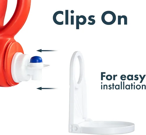 Miniatura 8 de Atlas Cup - Colector de goteo de detergente para ropa sucia, soporte para vasos de detergente, tamaño único que se adapta a la mayoría de botellas