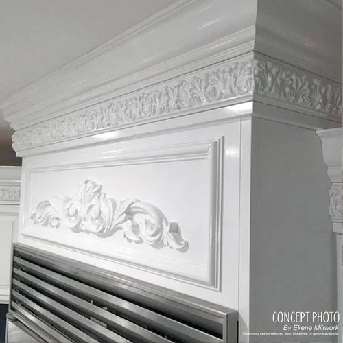 Miniatura 12 de Ekena Millwork PML05X34ST-CASE-12 Stockport Marcos premoldeados (paquete de 12) Panel Moldeado, 4 5/8"W x 34"H, imprimado