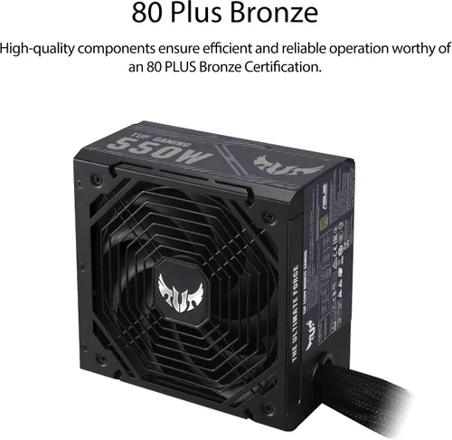 Miniatura 4 de ASUS - Fuente de alimentación TUF GAMING 550W Bronce