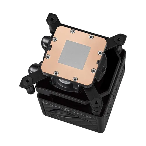 Miniatura 24 de ASUS ROG Ryujin III 360 ARGB Enfriador de CPU líquido todo en uno con radiador de 360 mm. Bomba Asetek de 8ª generación, 3 ventiladores ARGB