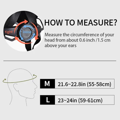 Miniatura 4 de Casco de bicicleta para adultos, casco ligero de bicicleta de montaña con luz trasera LED recargable por USB, visera solar extraíble para mujeres